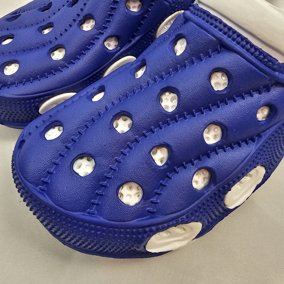 NWT, Men's Clogs 2 Tone Blue White Size 7-12 - Picture 11 of 13